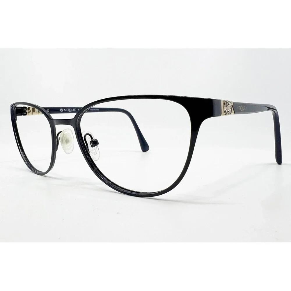 Vogue Eyeglasses Womens Blue VO 4062-B 5051 Cat Eye 52-18-140